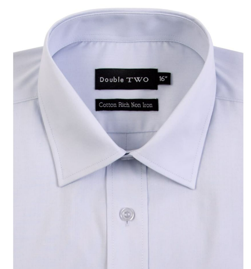 D2 King Size Long Sleeve Shirt Ice Blue SLX4500AD-1